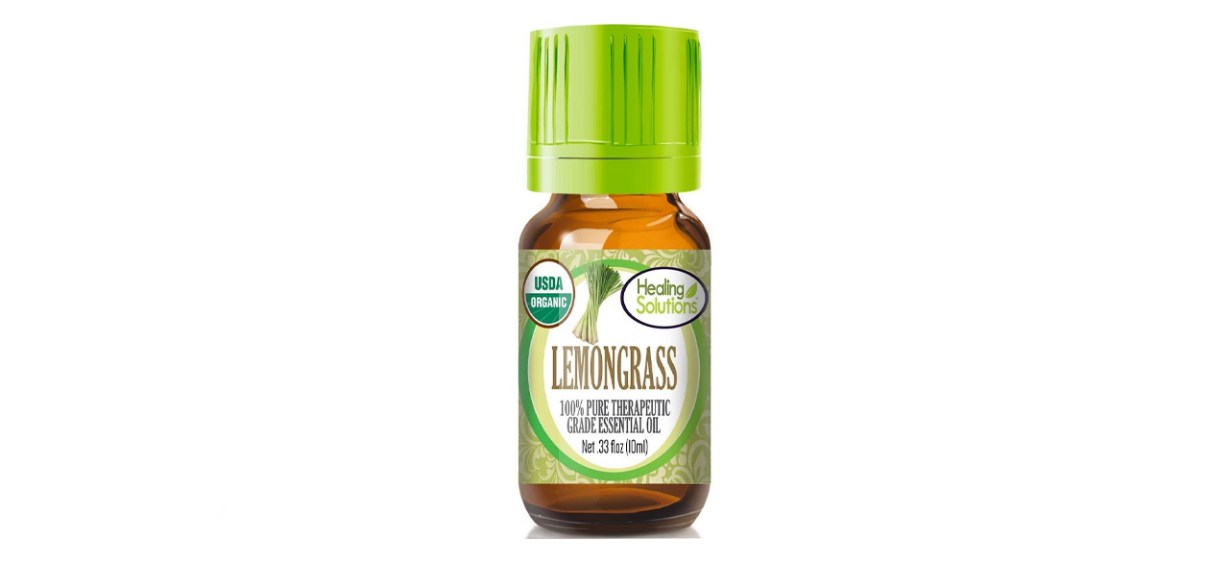 Healing Solutions Organic Lemongrass Essential Oil